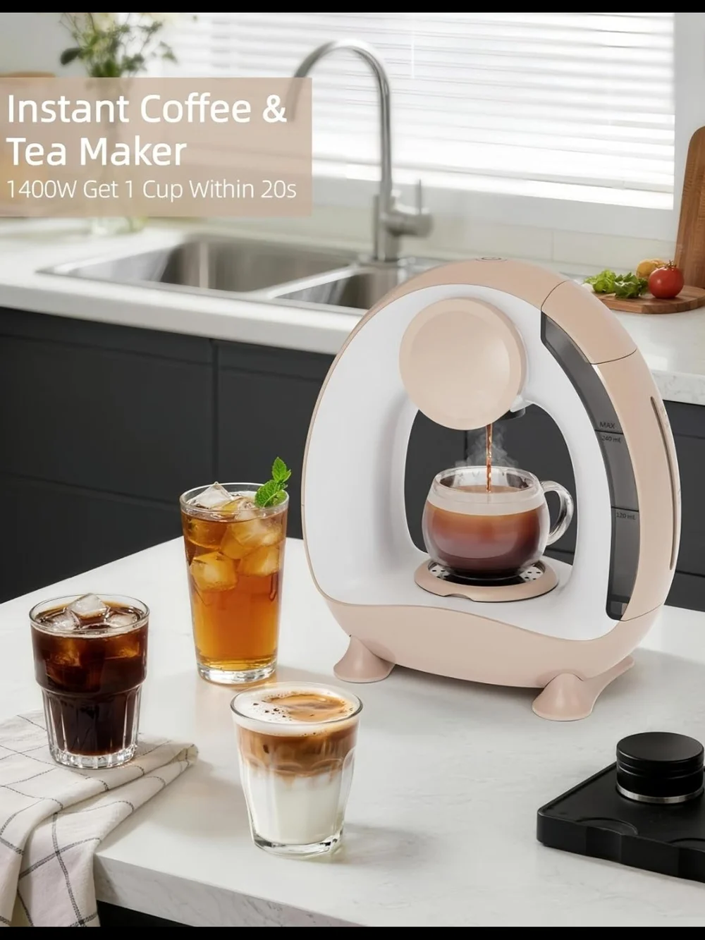 Modern Single-Serve Coffee & Tea Maker